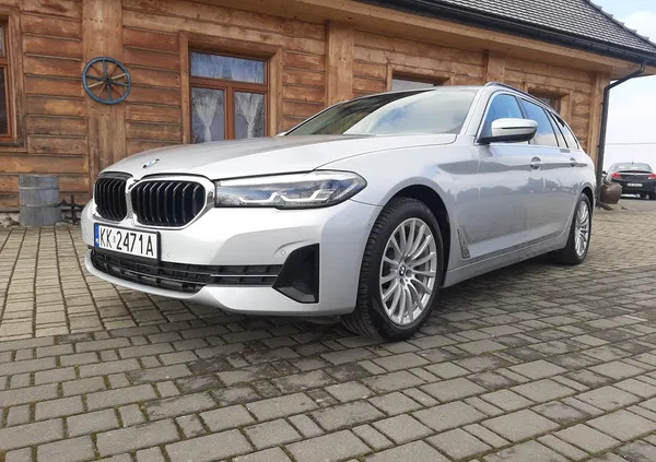 BMW Seria 5 cena 159900 przebieg: 57000, rok produkcji 2021 z Kraków